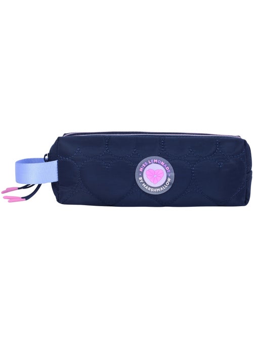 Estuche escolar niña doble compartimento MARSHMALLOW Heartsy negro - Kiabi Estuche escolar niña doble compartimento MARSHMALLOW Heartsy negro - Kiabi