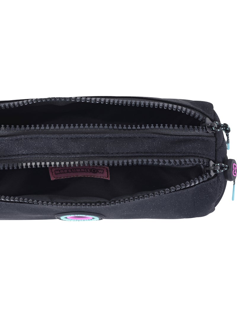 Estuche escolar niña doble compartimento MARSHMALLOW Nighty negro Negro Negro - Kiabi