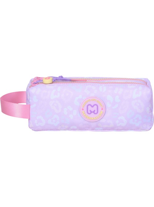 Estuche escolar niña doble compartimento MARSHMALLOW Party Jungle pastel - Kiabi Estuche escolar niña doble compartimento MARSHMALLOW Party Jungle pastel - Kiabi