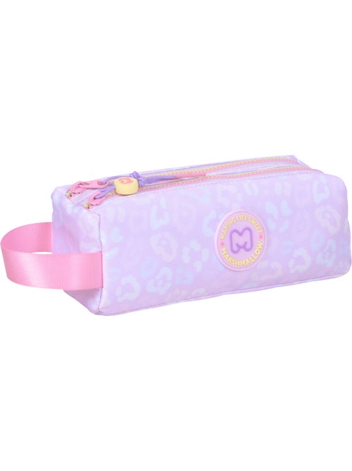 Estuche escolar niña doble compartimento MARSHMALLOW Party Jungle pastel - Kiabi Estuche escolar niña doble compartimento MARSHMALLOW Party Jungle pastel - Kiabi