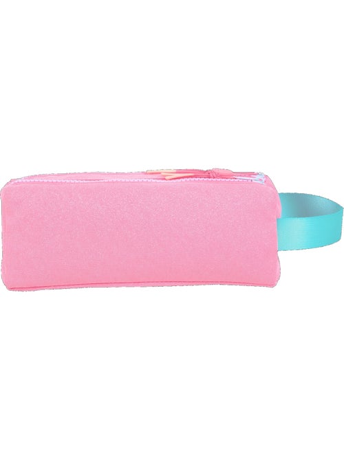 Estuche escolar niña doble compartimento MARSHMALLOW Sweet Glow Pink rosa brillante - Kiabi Estuche escolar niña doble compartimento MARSHMALLOW Sweet Glow Pink rosa brillante - Kiabi