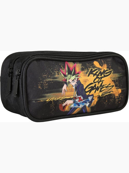 Estuche escolar niño doble compartimento YU-GI-OH King of Game negro - Kiabi Estuche escolar niño doble compartimento YU-GI-OH King of Game negro - Kiabi