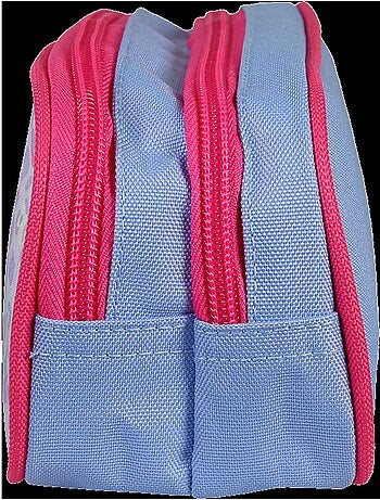 Estuche escolar rectangular 2 compartimentos MY MELODY Leo rosa