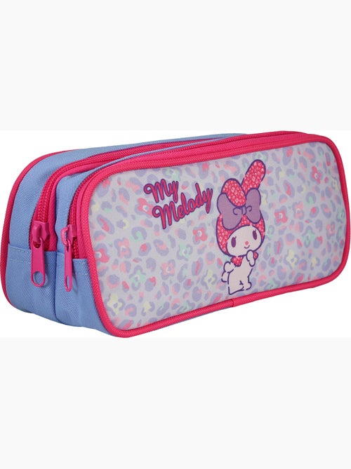 Estuche escolar rectangular 2 compartimentos MY MELODY Leo rosa - Kiabi Estuche escolar rectangular 2 compartimentos MY MELODY Leo rosa - Kiabi