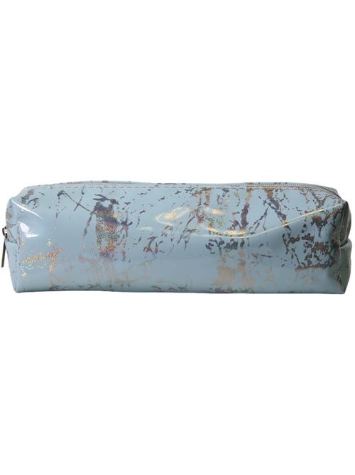 Estuche escolar rectangular niña 1 compartimento azul brillante - Kiabi Estuche escolar rectangular niña 1 compartimento azul brillante - Kiabi