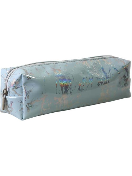 Estuche escolar rectangular niña 1 compartimento azul brillante - Kiabi Estuche escolar rectangular niña 1 compartimento azul brillante - Kiabi