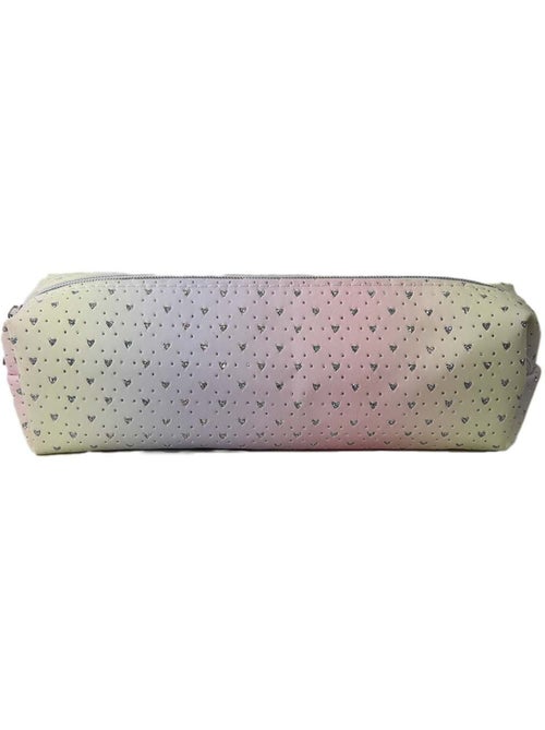 Estuche escolar rectangular niña 1 compartimento multicolor brillante - Kiabi Estuche escolar rectangular niña 1 compartimento multicolor brillante - Kiabi