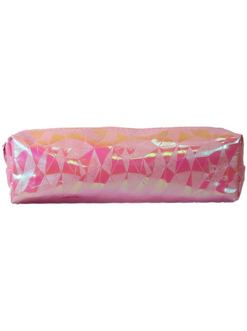Estuche escolar rectangular niña 1 compartimento rosa holográfico brillante - Kiabi Estuche escolar rectangular niña 1 compartimento rosa holográfico brillante - Kiabi