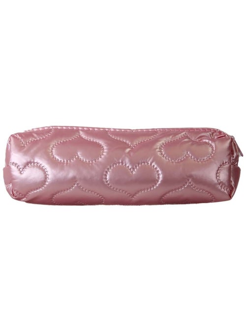 Estuche escolar rectangular niña 1 compartimento rosa motivo corazón - Kiabi Estuche escolar rectangular niña 1 compartimento rosa motivo corazón - Kiabi