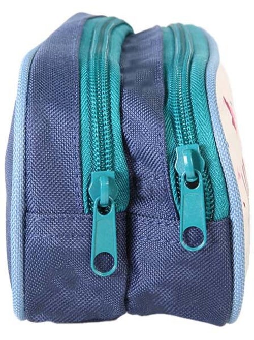 Estuche escolar rectangular niña 2 compartimentos LILI LOU beige - Kiabi Estuche escolar rectangular niña 2 compartimentos LILI LOU beige - Kiabi