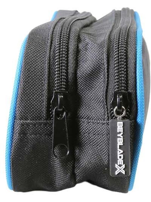 Estuche escolar rectangular niño 2 compartimentos BEYBLADE X negro azul - Kiabi Estuche escolar rectangular niño 2 compartimentos BEYBLADE X negro azul - Kiabi