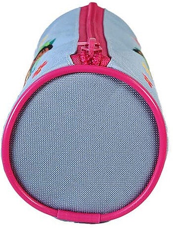 Estuche escolar redondo niña VAIANA azul cielo 1 compartimento