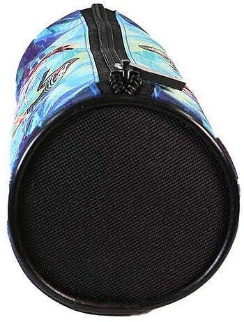 Estuche escolar redondo niño BEYBLADE X azul 1 compartimento