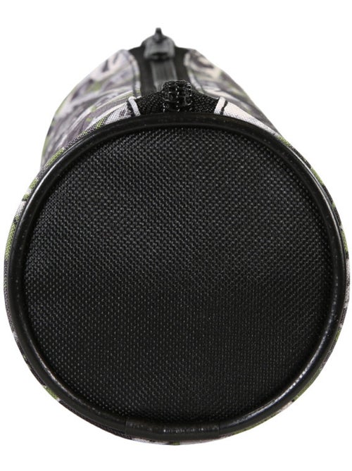Estuche escolar redondo niño JURASSIC WORLD verde negro 1 compartimento con cremallera - Kiabi