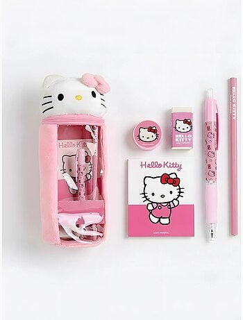 Estuche escolar resistente hello kitty sanrio