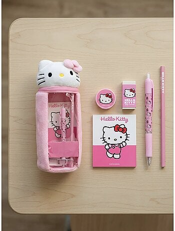 Estuche escolar resistente hello kitty sanrio