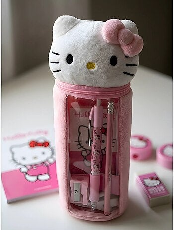 Estuche escolar resistente hello kitty sanrio
