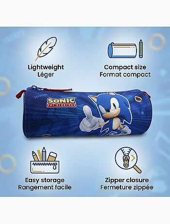 Estuche Escolar Sonic The Hedgehog Un Compartimento 155-01308