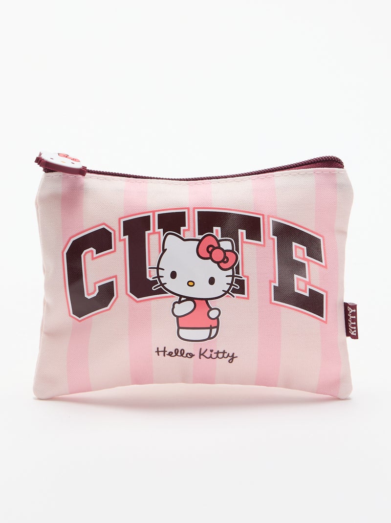 Estuche estampado 'Hello Kitty' Rosa - Kiabi