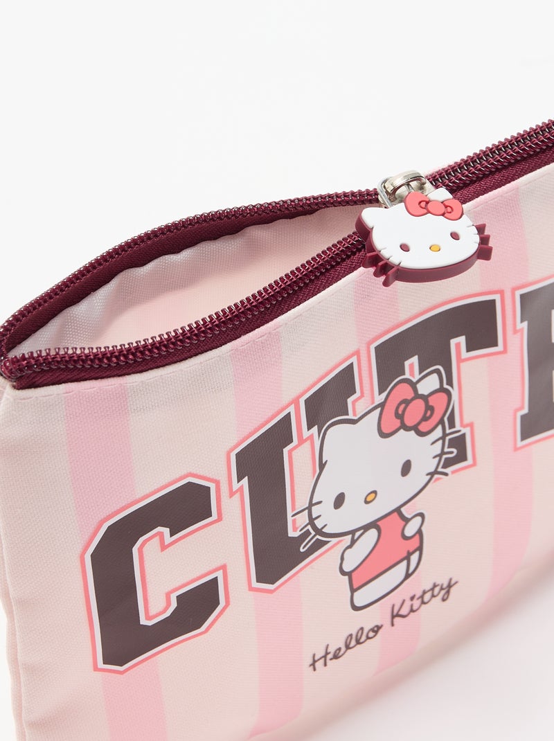 Estuche estampado 'Hello Kitty' Rosa - Kiabi