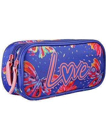 Estuche ettavee – rectangular 2 compartimentos – 22 cm