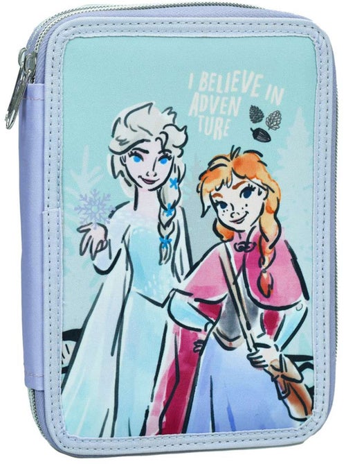 Estuche gim de doble compartimento de tejido estampado - Kiabi Estuche gim de doble compartimento de tejido estampado - Kiabi
