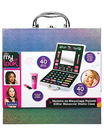 Estuche Glitter Makeover Studio