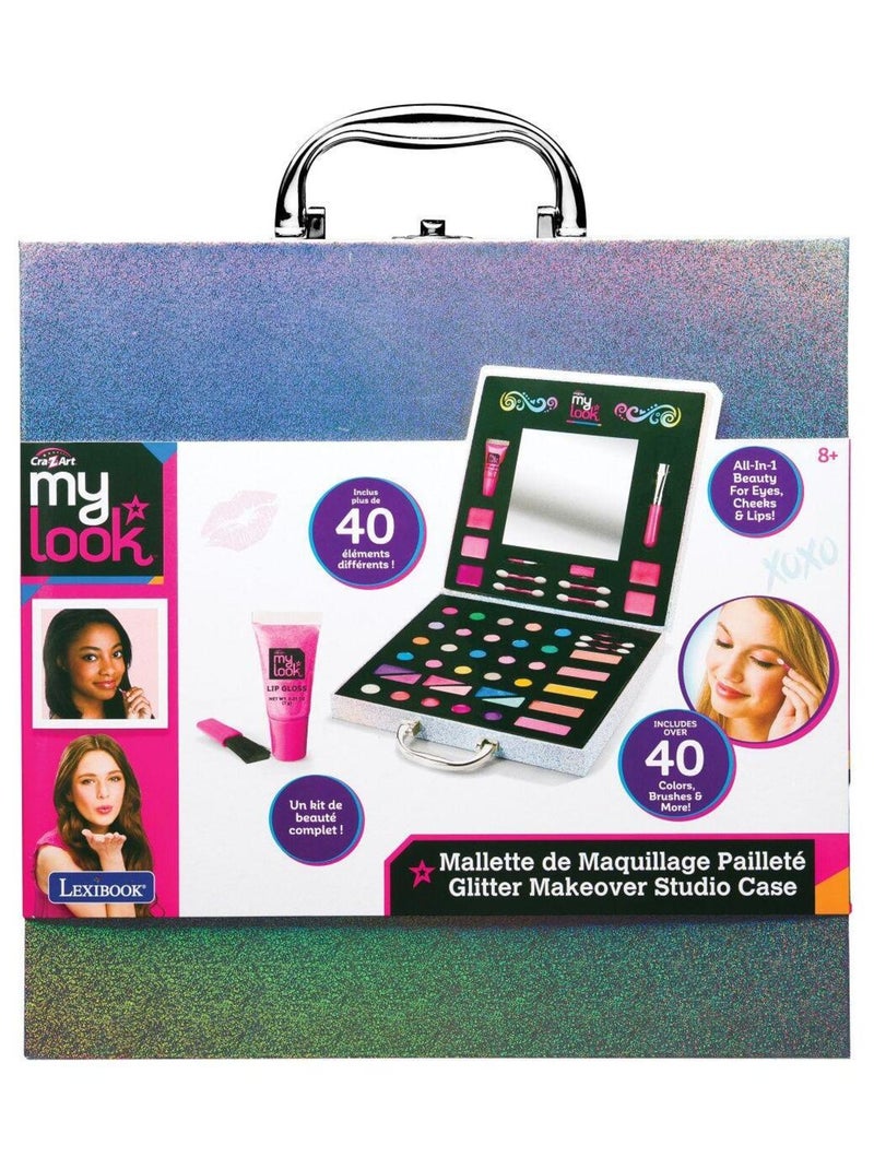 Estuche Glitter Makeover Studio Multicolor - Kiabi