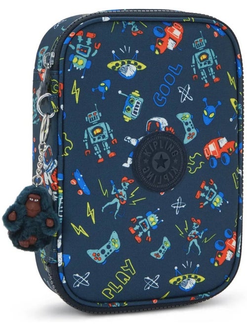 Estuche grande rectangular de poliéster estampado space game kipling - Kiabi Estuche grande rectangular de poliéster estampado space game kipling - Kiabi