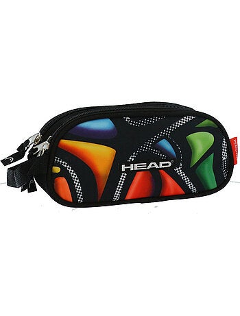 Estuche head efecto neopreno 3 compartimentos