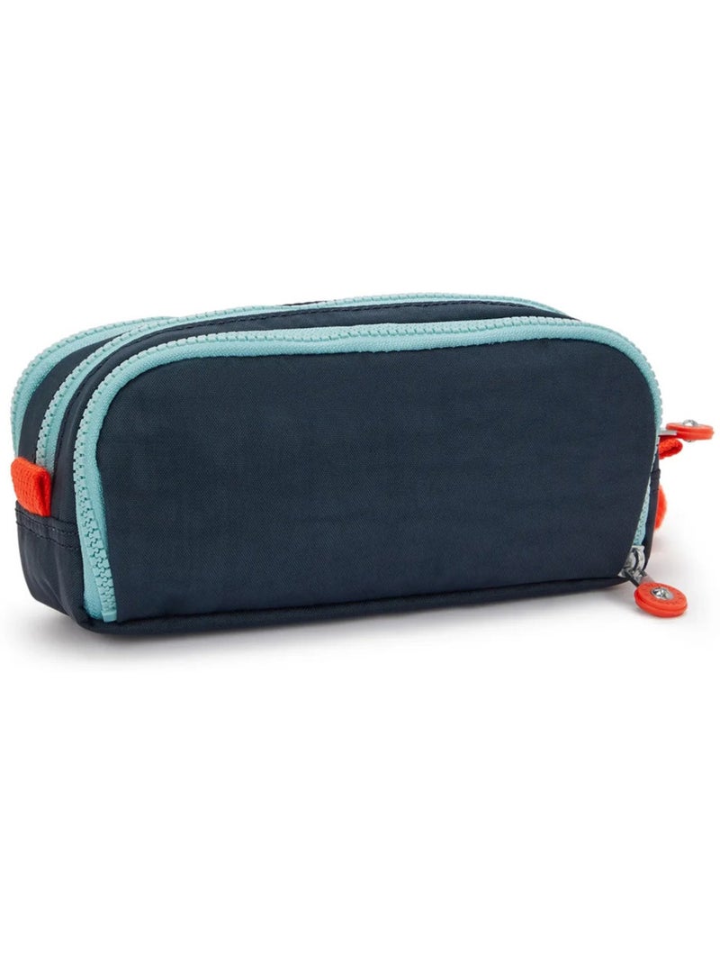 Estuche kipling de nailon 3 compartimentos 32 espacios Azul - Kiabi
