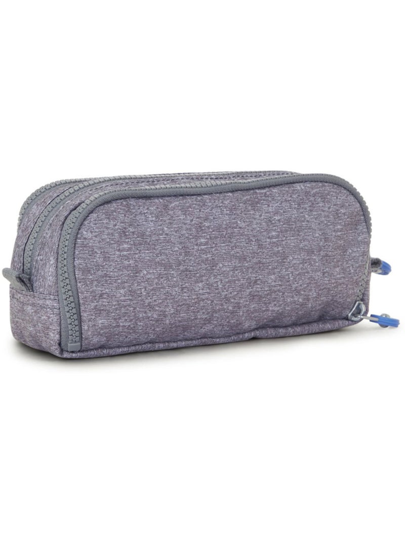 Estuche kipling de nailon 3 cremalleras 32 espacios Gris azul - Kiabi