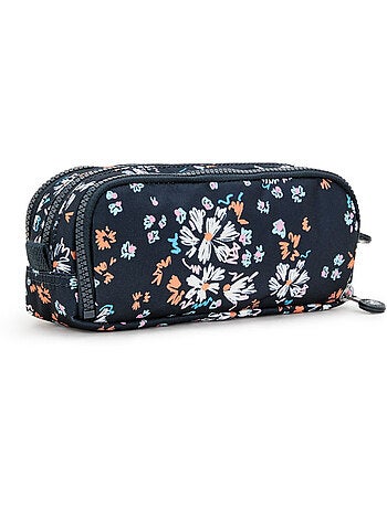 Estuche kipling de nailon 3 cremalleras 32 espacios