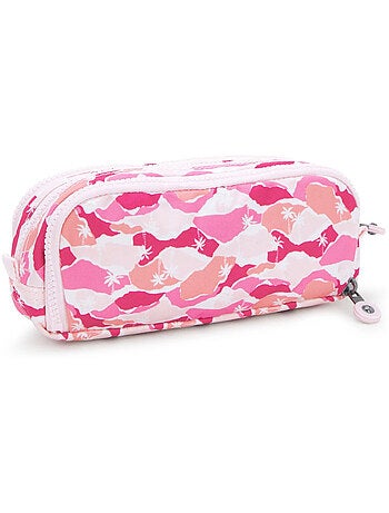 Estuche kipling de nailon 3 cremalleras 32 espacios