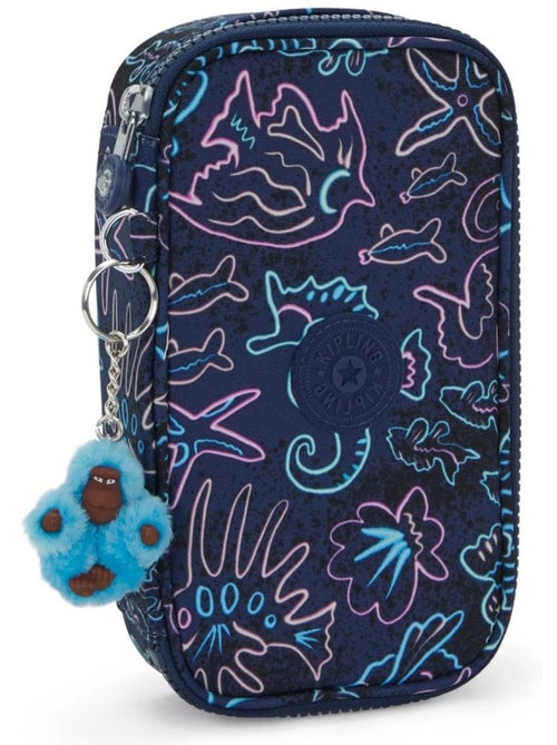 Estuche kipling de tejido sintético estampado disco fish - Kiabi Estuche kipling de tejido sintético estampado disco fish - Kiabi
