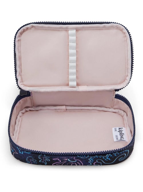 Estuche kipling de tejido sintético estampado disco fish - Kiabi Estuche kipling de tejido sintético estampado disco fish - Kiabi
