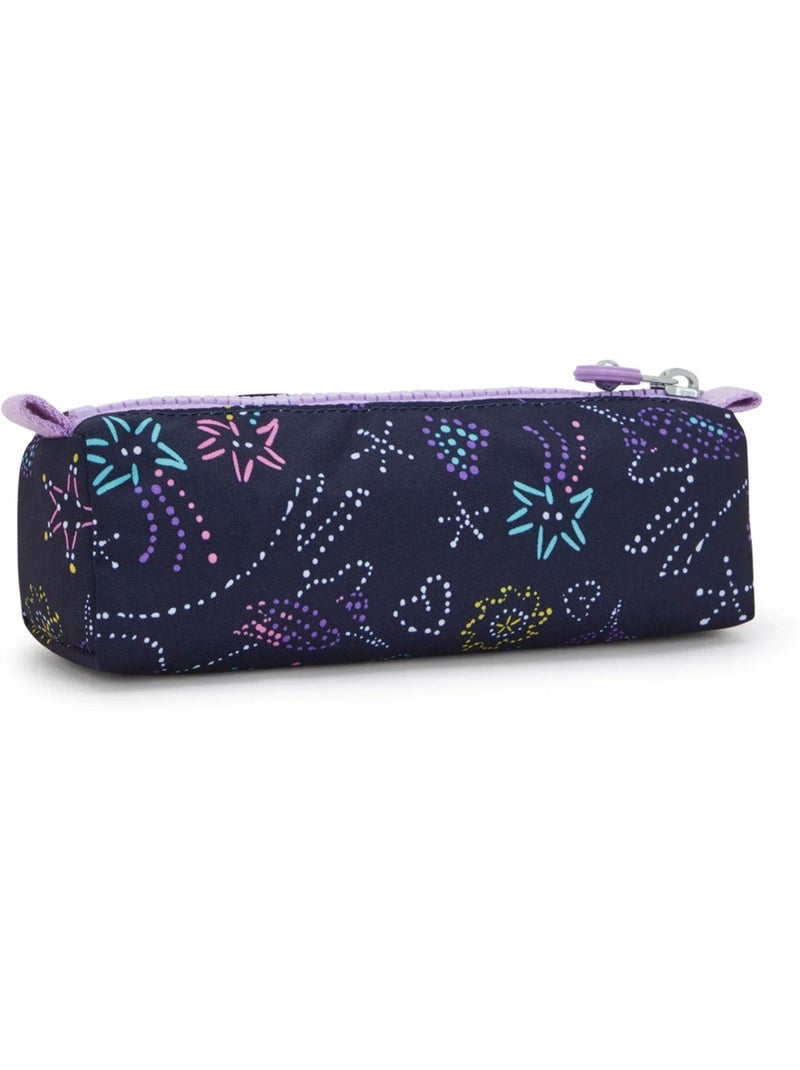 Estuche kipling freedom unicorn star 22 cm - 1 compartimento con cremallera Azul Violeta - Kiabi