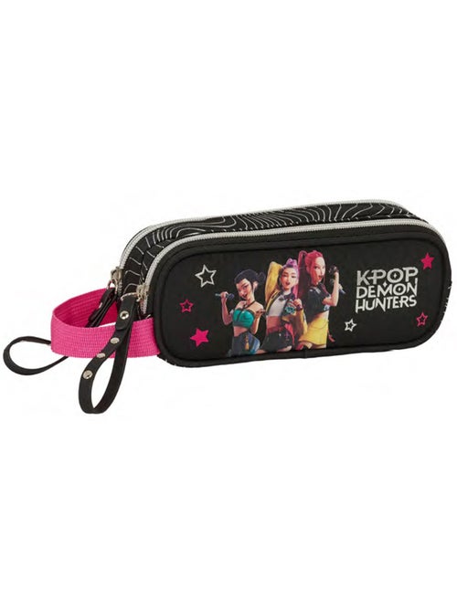 Estuche las guerreras k-pop – energy 2 compartimentos – 21 cm - Kiabi