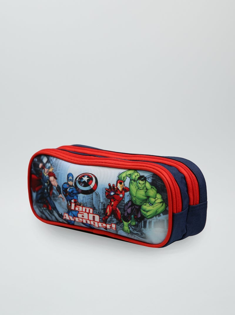 Estuche 'Los Vengadores' de tela azul - Kiabi