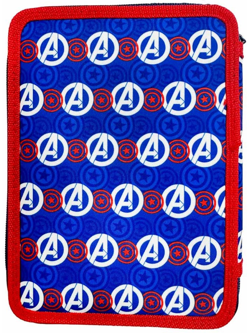 Estuche los vengadores – equipado must capitán américa fight 2 compartimentos – 21 cm Azul - Kiabi