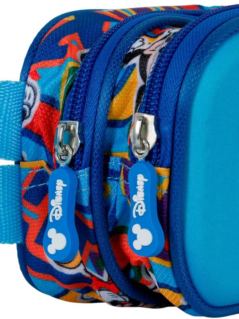 Estuche mickey – mouse 3d 22 cm Azul - Kiabi