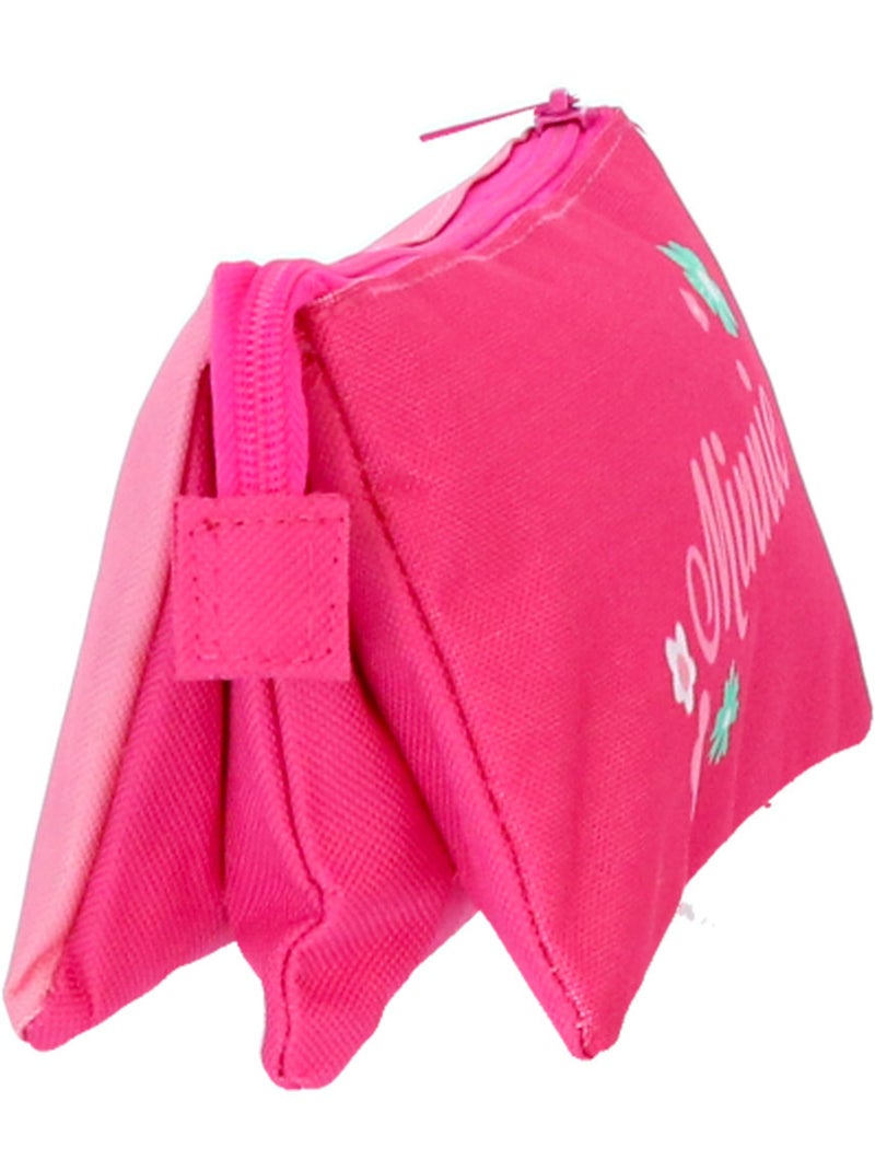 Estuche minnie mouse disney de lona 3 compartimentos Rosa - Kiabi