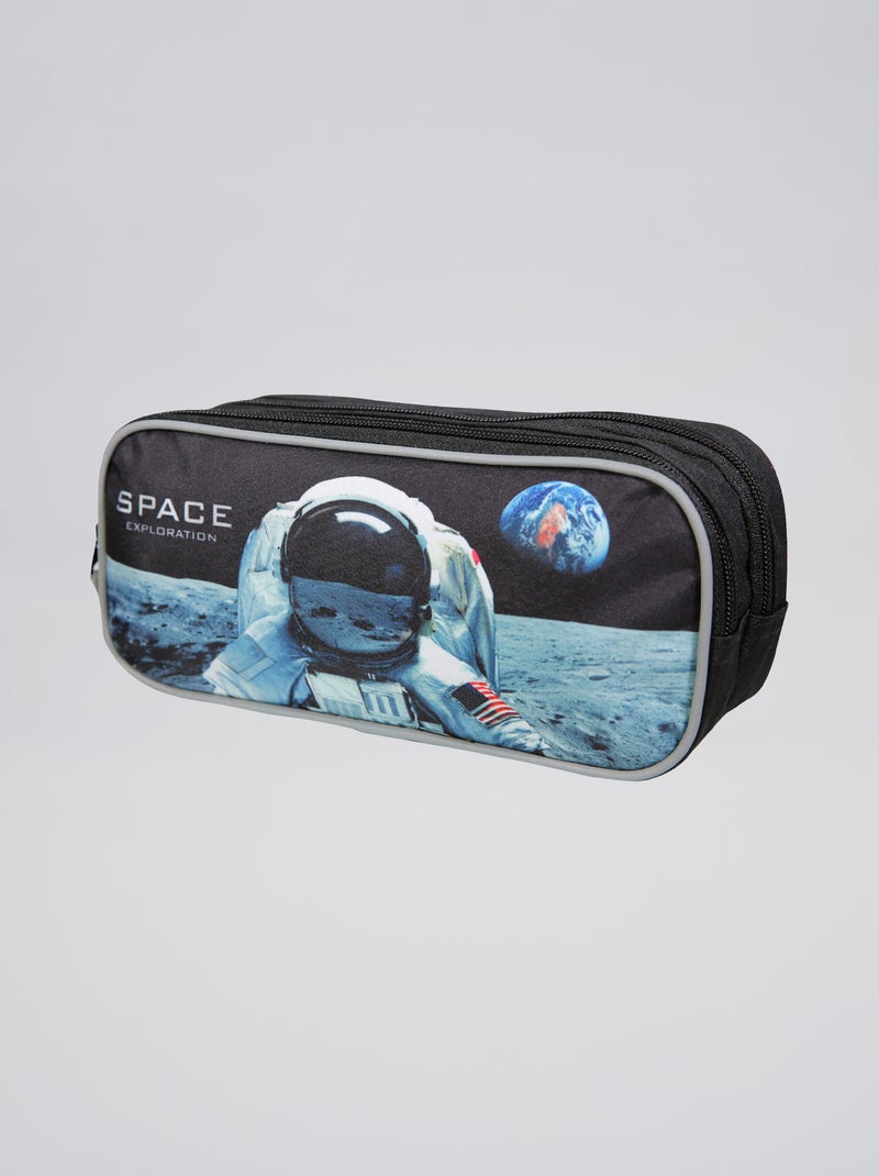 Estuche 'Nasa' NEGRO - Kiabi