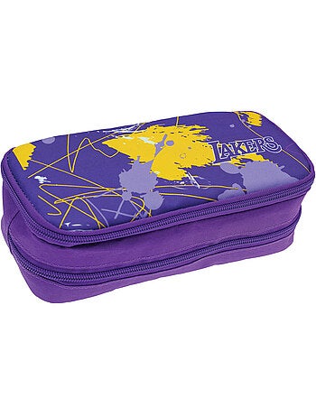 Estuche nba los angeles lakers de lona paint splatter