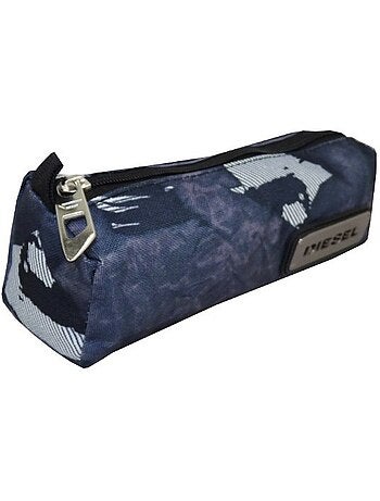 Estuche ovalado de tejido impermeable con logotipo diesel