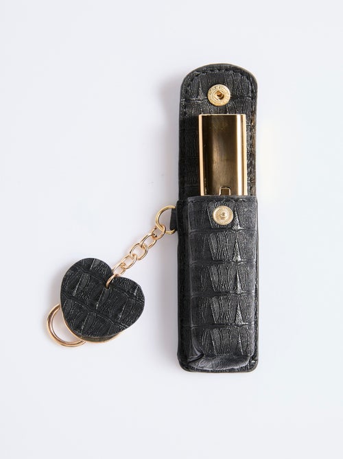Estuche para pintalabios, imitación reptil - AFIBEL - Kiabi