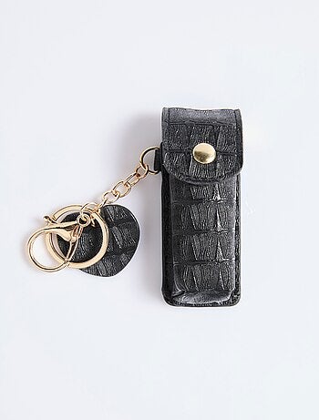 Estuche para pintalabios, imitación reptil