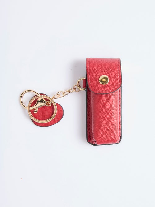 Estuche para pintalabios, imitación Saffiano - AFIBEL - Kiabi