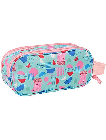 Estuche peppa pig 3d acolchado efecto neopreno
