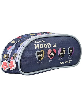 Estuche perro y gato – chacha judía 2 compartimentos – 22 cm